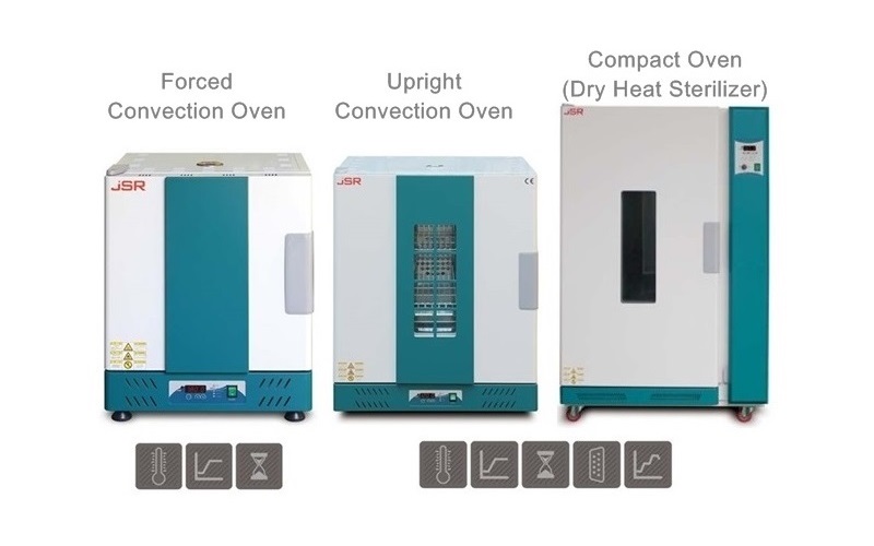 ตู้อบลมร้อน Hot Air Oven | JSR รุ่น Convection Oven Series